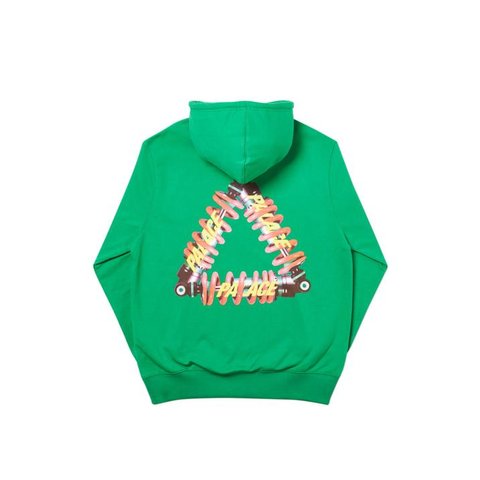 Palace TRI-PUMPING HOOD GREEN