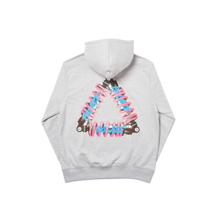 TRI-PUMPING HOOD GREY MARL