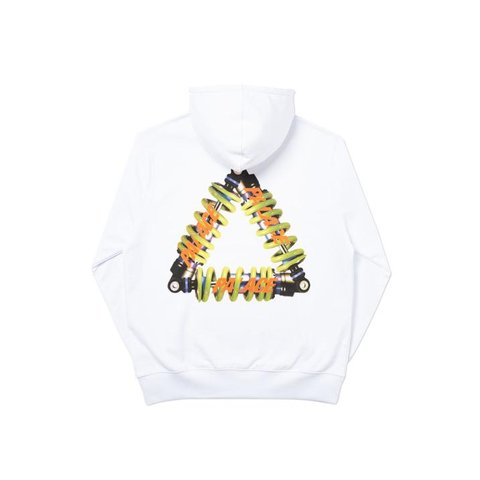 Palace TRI-PUMPING HOOD WHITE