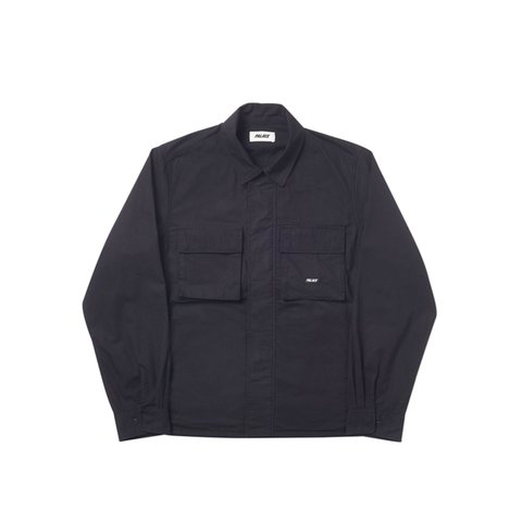 Palace JUNGLE ZIP SHIRT BLACK - Colorway