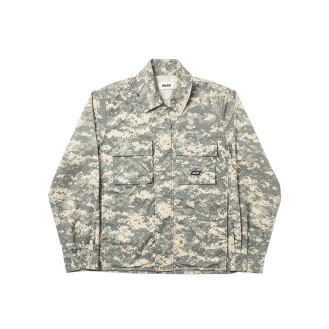 Palace JUNGLE ZIP SHIRT DIGI CAMO - Colorway