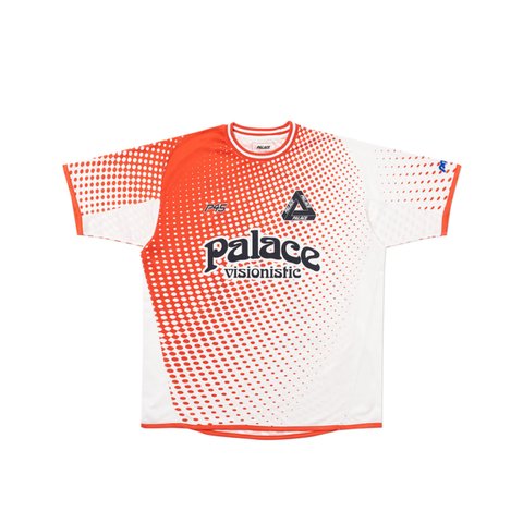 Palace MULTI OPTION FOOTIE JERSEY WHITE / RED - Colorway