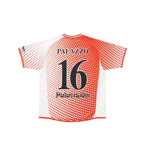 Palace MULTI OPTION FOOTIE JERSEY WHITE / RED