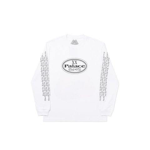 Palace PALACE XX LONGSLEEVE WHITE - Colorway