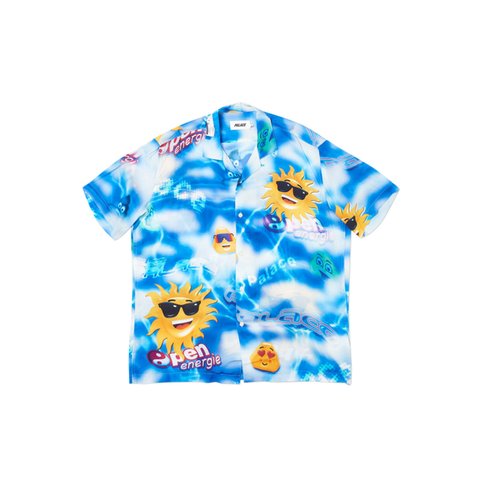 Palace OPEN ENERGY SHIRT BLUE - Colorway