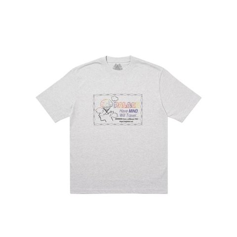 Palace DON'T CALL ME I'LL CALL YOU T-SHIRT GREY MARL