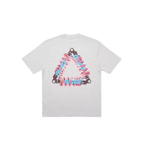 Palace TRI-PUMPING T-SHIRT GREY MARL