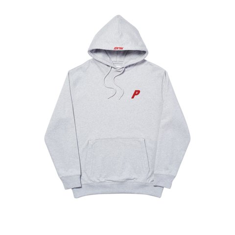 Palace FELT P HOOD GREY MARL - Colorway