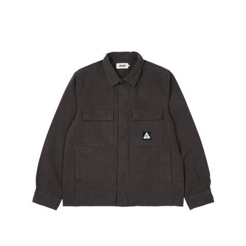 CANVAS SHIRT WASHED BLACK