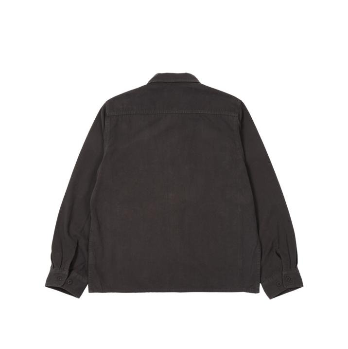 CANVAS SHIRT WASHED BLACK