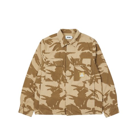 CANVAS SHIRT DESERT CAMO