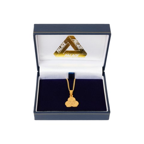 Palace BIO HAZARD PENDANT GOLD - Colorway