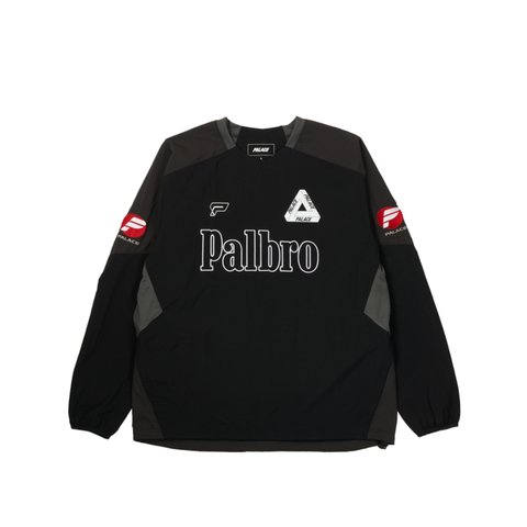 Palace SPORTS SHELL CREW BLACK - Colorway