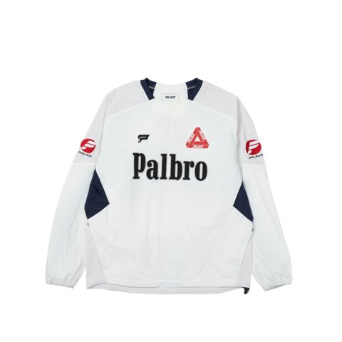 Palace SPORTS SHELL CREW WHITE - Colorway