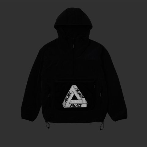 Palace MESH POCKET SHELL JACKET BLACK - Colorway