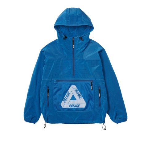 Palace MESH POCKET SHELL JACKET BLUE - Colorway