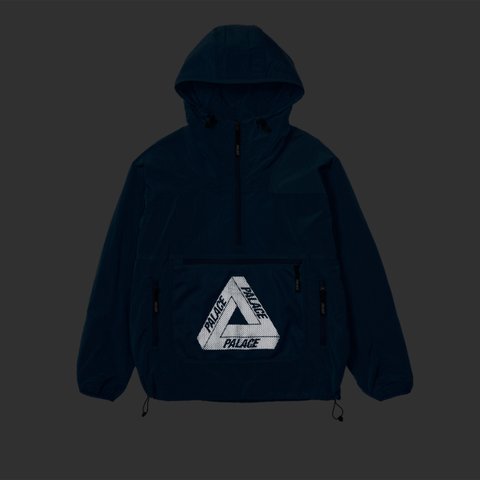 Palace MESH POCKET SHELL JACKET BLUE - Colorway