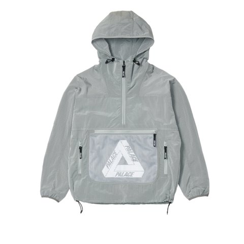 Palace MESH POCKET SHELL JACKET GREY - Colorway