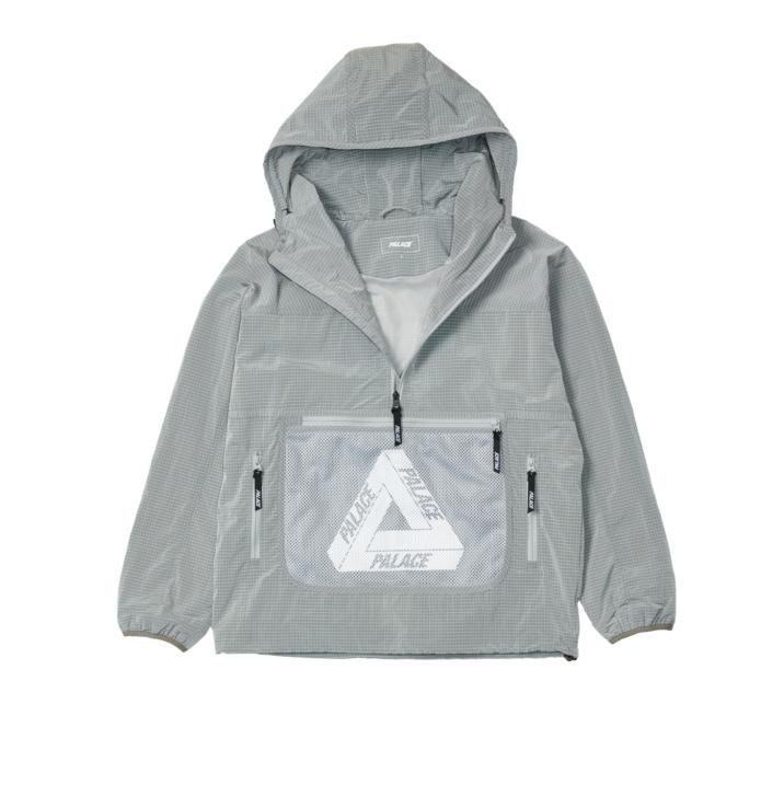 MESH POCKET SHELL JACKET GREY