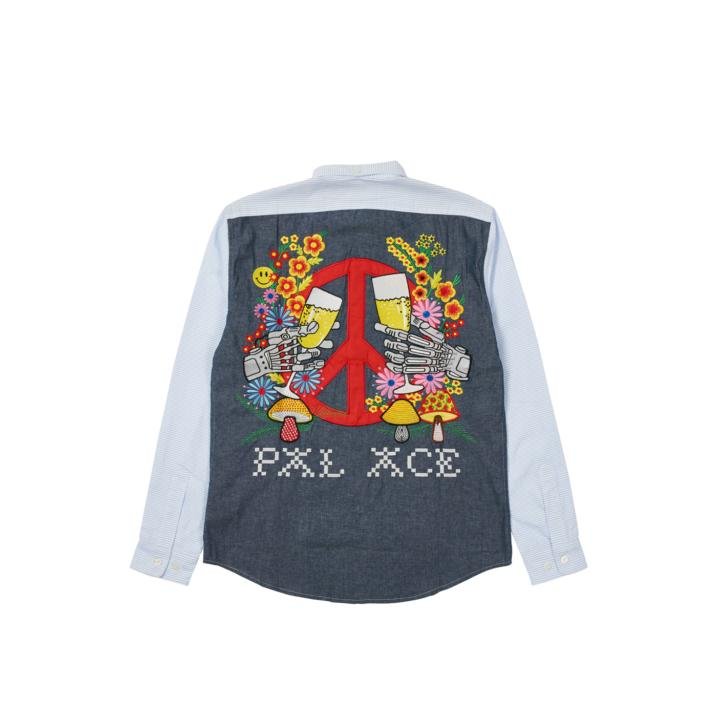 HIPPY SALUTE SHIRT BLUE