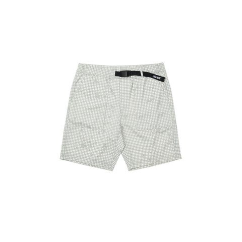 Palace BELTER SHORTS WHITE GRID DPM - Colorway