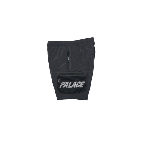 MESH POCKET SHELL SHORTS BLACK