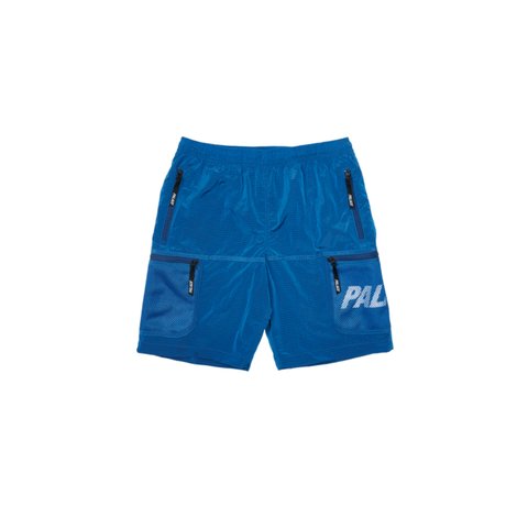 Palace MESH POCKET SHELL SHORTS BLUE - Colorway