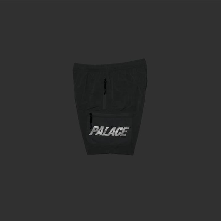 MESH POCKET SHELL SHORTS GREY