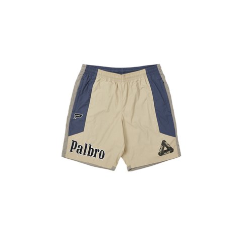 Palace SPORTS SHELL SHORTS TAN - Colorway