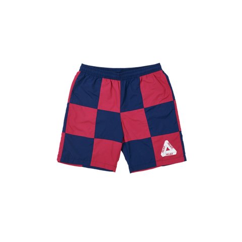 STITCH UP SHELL SHORTS NAVY / MAGENTA