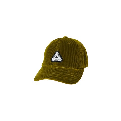 Palace TRI-FERG PATCH CORD 6-PANEL OLIVE - Colorway