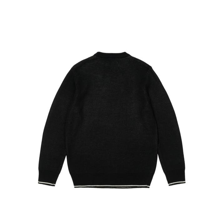 FINGER UP KNIT BLACK