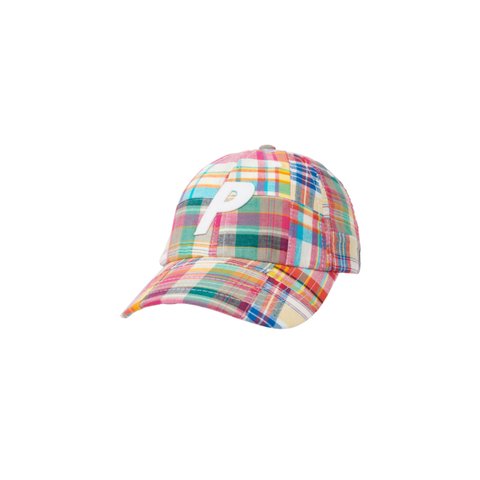 Palace CHECK P 6-PANEL PINK MADRAS - Colorway