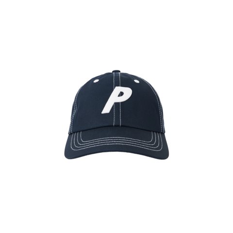 Palace POPLIN P 6-PANEL NAVY - Colorway