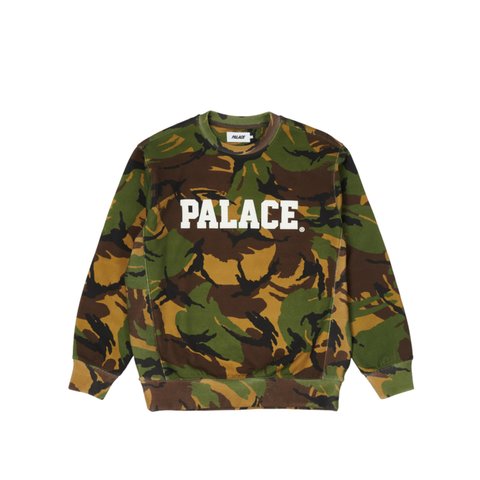 Palace HEALTHILY CREW DPM - Colorway