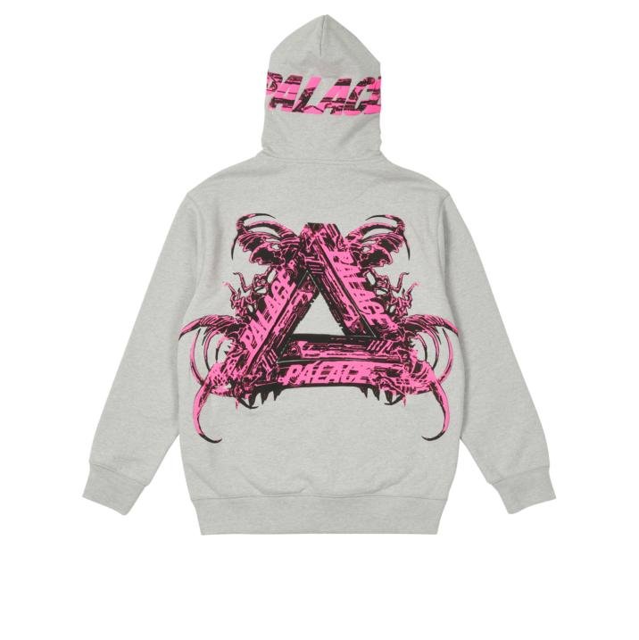 TRI-ME HOOD GREY MARL