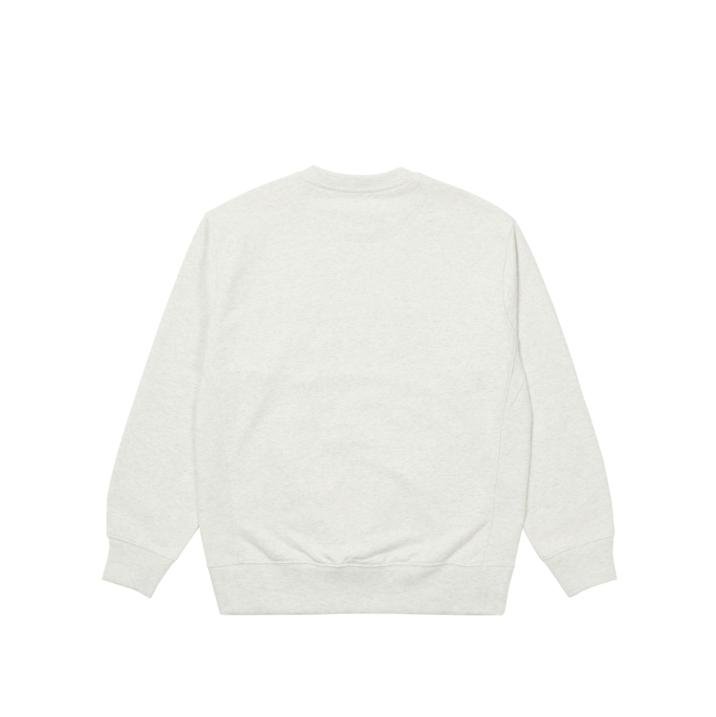 HEALTHILY CREW LIGHT GREY MARL