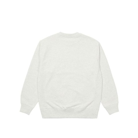 HEALTHILY CREW LIGHT GREY MARL