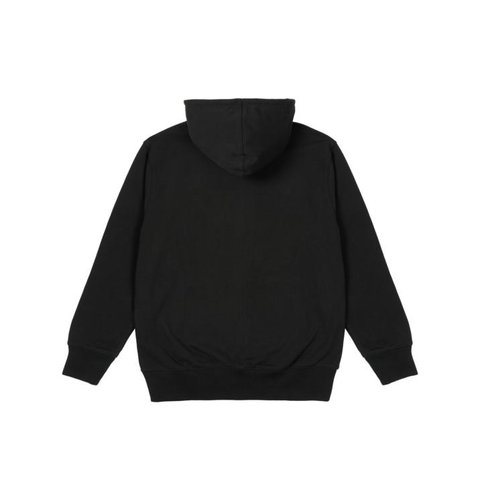 HIPPY SALUTE ZIP HOOD BLACK