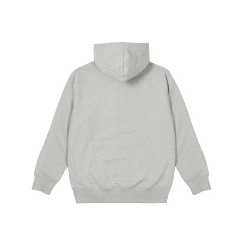 HIPPY SALUTE ZIP HOOD GREY MARL