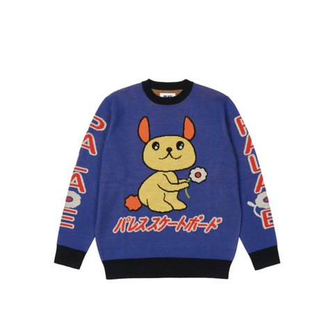 Palace COSY KNIT BLUE - Colorway