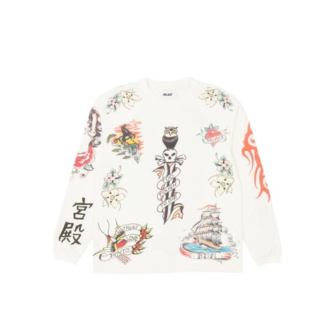 INKY LONGSLEEVE WHITE