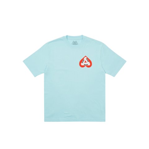 Palace HEARTY T-SHIRT BLUE - Colorway