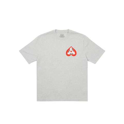 Palace HEARTY T-SHIRT GREY MARL - Colorway