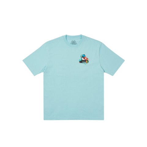 Palace TRI-FLAG T-SHIRT BLUE - Colorway