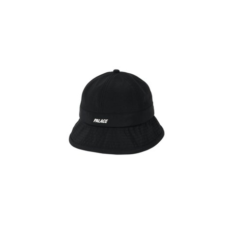 Palace BINDING SHELL BUCKET HAT BLACK - Colorway