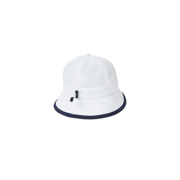 BINDING SHELL BUCKET HAT WHITE
