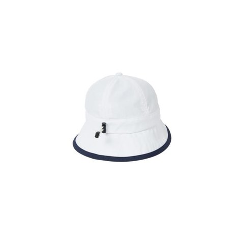 BINDING SHELL BUCKET HAT WHITE