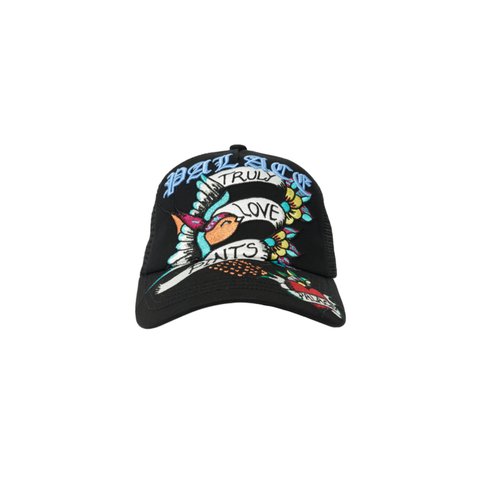 Palace INKY TRUCKER HAT BLACK - Colorway