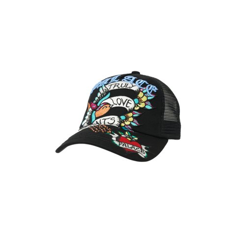 Palace INKY TRUCKER HAT BLACK - Colorway